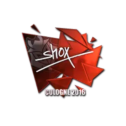 Sticker | shox (Foil) | Cologne 2016