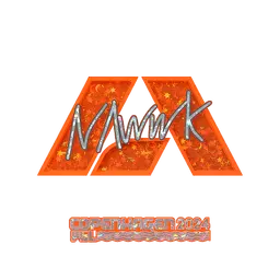 Sticker | nawwk (Glitter) | Copenhagen 2024