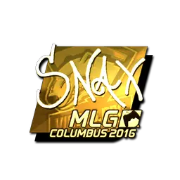 Sticker | Snax (Gold) | MLG Columbus 2016