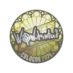 Sticker | w0nderful | Cologne 2026