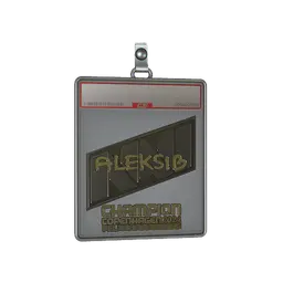 Sticker Slab | Aleksib (Gold, Champion) | Copenhagen 2024
