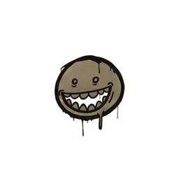 Sealed Graffiti | Mr. Teeth (Dust Brown)