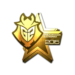 Sticker | G2 Esports (Gold) | Cluj-Napoca 2015