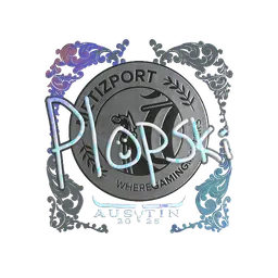 Sticker | Plopski (Holo) | Austin 2025