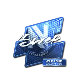 Sticker | SIXER (Foil) | Atlanta 2017