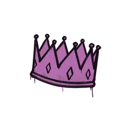Sealed Graffiti | King Me (Bazooka Pink)