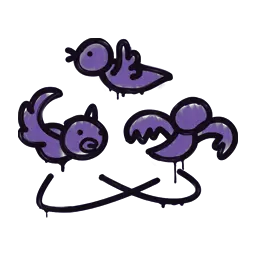 Sealed Graffiti | Dizzy (Monster Purple)