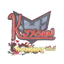Sticker | kyxsan (Holo) | Shanghai 2024