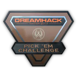 Bronze DreamHack 2014 Pick'Em Trophy