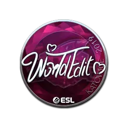 Sticker | WorldEdit (Foil) | Katowice 2019