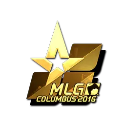 Sticker | Astralis (Gold) | MLG Columbus 2016