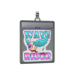 Sticker Slab | Miami Wave Rider