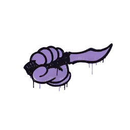 Sealed Graffiti | Backstab (Violent Violet)