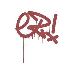 Sealed Graffiti | Little EZ (Blood Red)