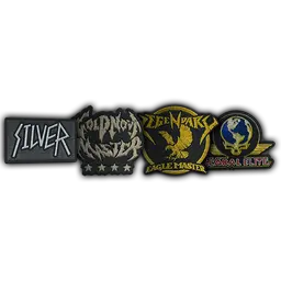 Metal Skill Group Patch Collection