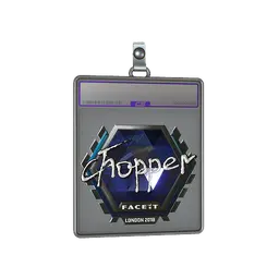 Sticker Slab | chopper (Foil) | London 2018