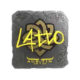 Sticker | latto (Foil) | Austin 2025