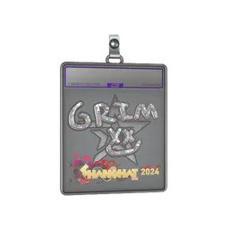 Sticker Slab | Grim (Glitter) | Shanghai 2024