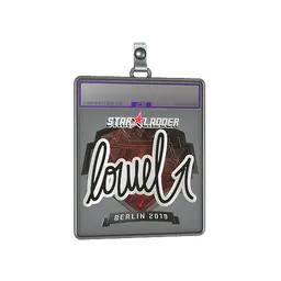 Sticker Slab | loWel (Foil) | Berlin 2019