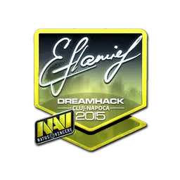 Sticker | flamie (Foil) | Cluj-Napoca 2015