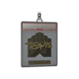 Sticker Slab | TRAVIS (Gold) | Copenhagen 2024