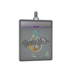 Sticker Slab | nicoodoz (Glitter) | Antwerp 2022