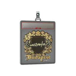 Sticker Slab | westmelon (Gold) | Budapest 2025