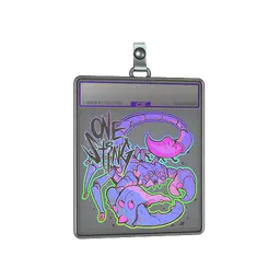 Sticker Slab | One Sting (Holo)