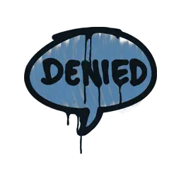 Sealed Graffiti | Denied (Monarch Blue)