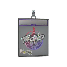 Sticker Slab | Techno4K (Glitter) | Paris 2023