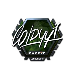 Sticker | COLDYY1 (Foil) | London 2018