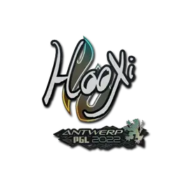 Sticker | HooXi | Antwerp 2022
