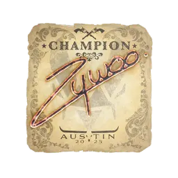 Sticker | ZywOo (Champion) | Austin 2025