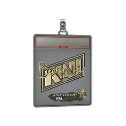 Sticker Slab | Boombl4 (Gold) | Antwerp 2022