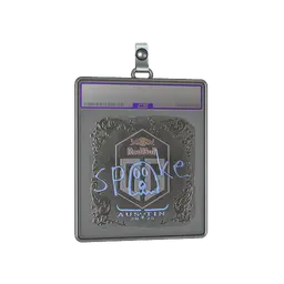 Sticker Slab | spooke (Foil) | Austin 2025