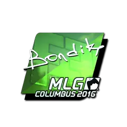 Sticker | bondik (Foil) | MLG Columbus 2016