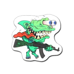 Sticker | Green Shark Shooter