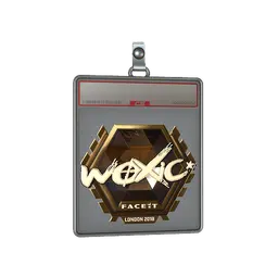 Sticker Slab | woxic (Gold) | London 2018
