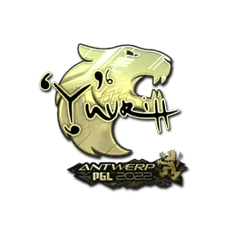Sticker | yuurih (Gold) | Antwerp 2022