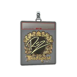 Sticker Slab | REZ (Gold) | Budapest 2025