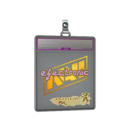 Sticker Slab | electronic (Holo) | Antwerp 2022