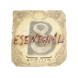 Sticker | esenthial | Austin 2025