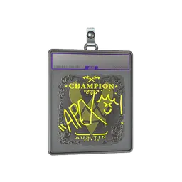 Sticker Slab | apEX (Foil, Champion) | Austin 2025