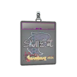 Sticker Slab | skullz (Holo) | Shanghai 2024
