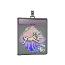 Sticker Slab | yuurih (Holo) | Rio 2022