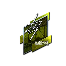 Sticker | Zeus (Foil) | Boston 2018