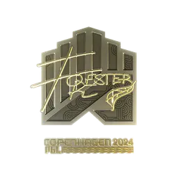 Sticker | Forester (Gold) | Copenhagen 2024