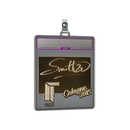 Sticker Slab | SmithZz (Gold) | Cologne 2015