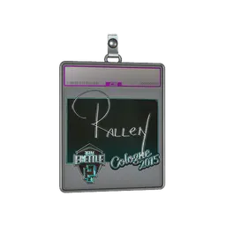 Sticker Slab | rallen (Foil) | Cologne 2015