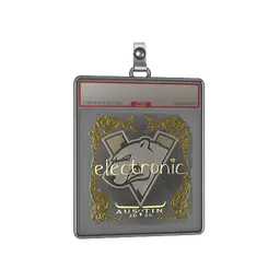 Sticker Slab | electronic (Gold) | Austin 2025